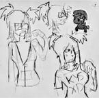 Some drawings of her! (sorry about the quality, im mainly a traditional artist)